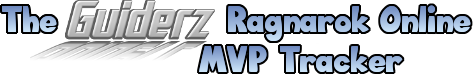 The Guiderz Ragnarok Online MVP Tracker
